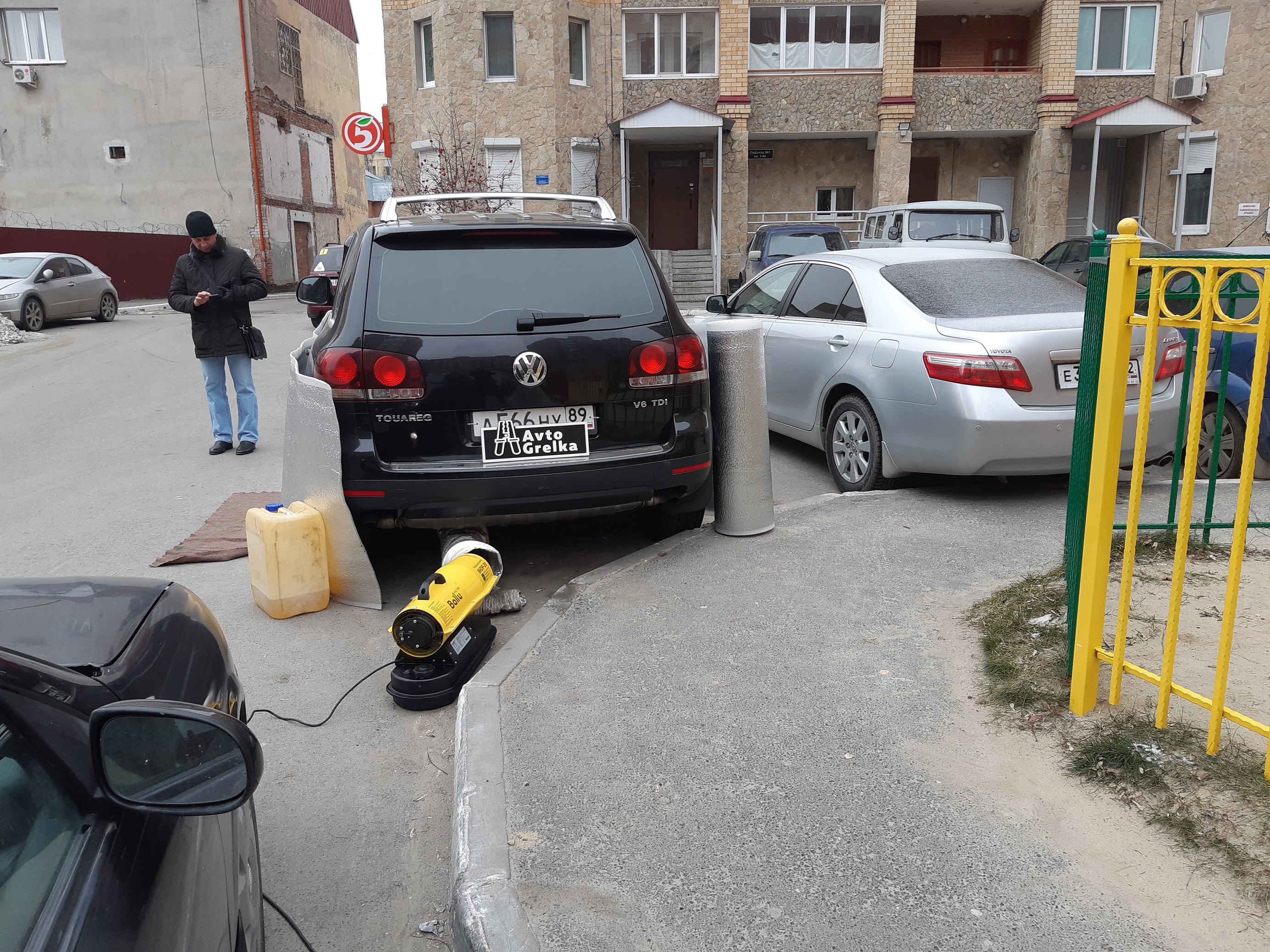 Отогрев дизельного топлива авто 